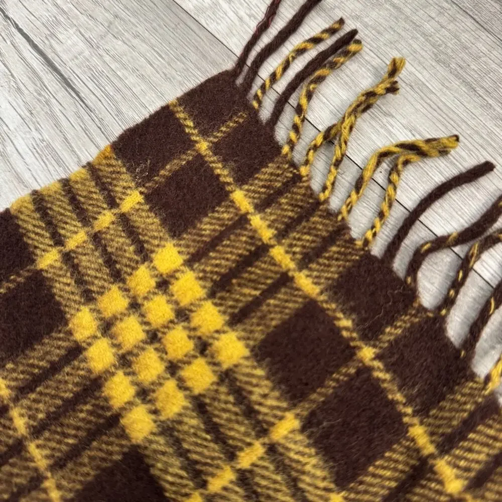 Vintage wool plaid